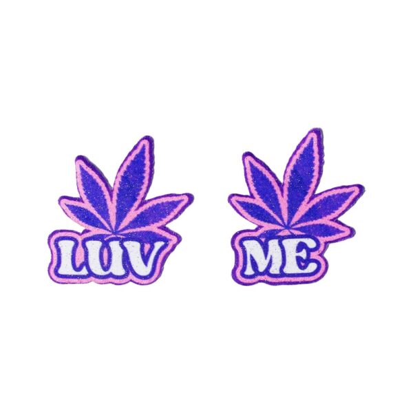 AllStuff420 - Luv Me Purple Cannabis leaf