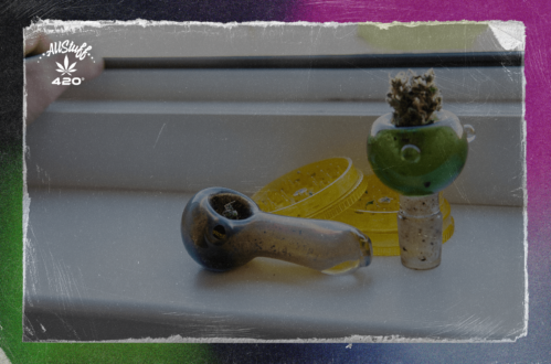 Bubblers setup by the window