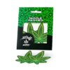 Nipple Pasties 420 dark green cannabis package