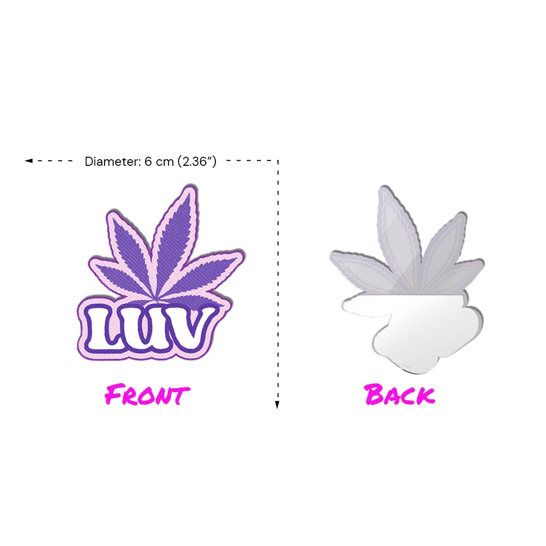AllStuff420 - Luv Nipple Pasties back and front