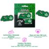 AllStuff420 - Green 420 Symbol with Cannabis Leaf Nipple pasties