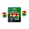 AllStuff420 - Nipple Pasties Green Yellow Red and black Cannabis Leaf