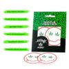 AllStuff420 Nipple pasties with smile face background cannabis package