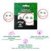 AllStuff420 Nipple pasties with smile background cannabis description