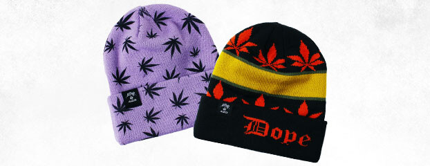 Collection banner beanies