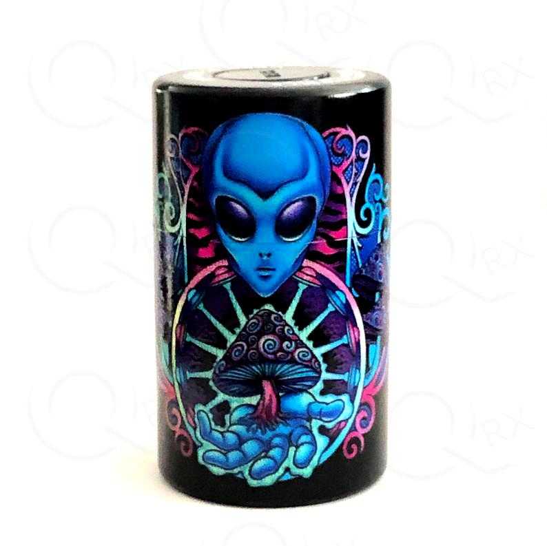 Blue Alien Vacuum Stash Container